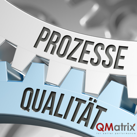Zahnräder Prozesse und Qualität greifen ineinander