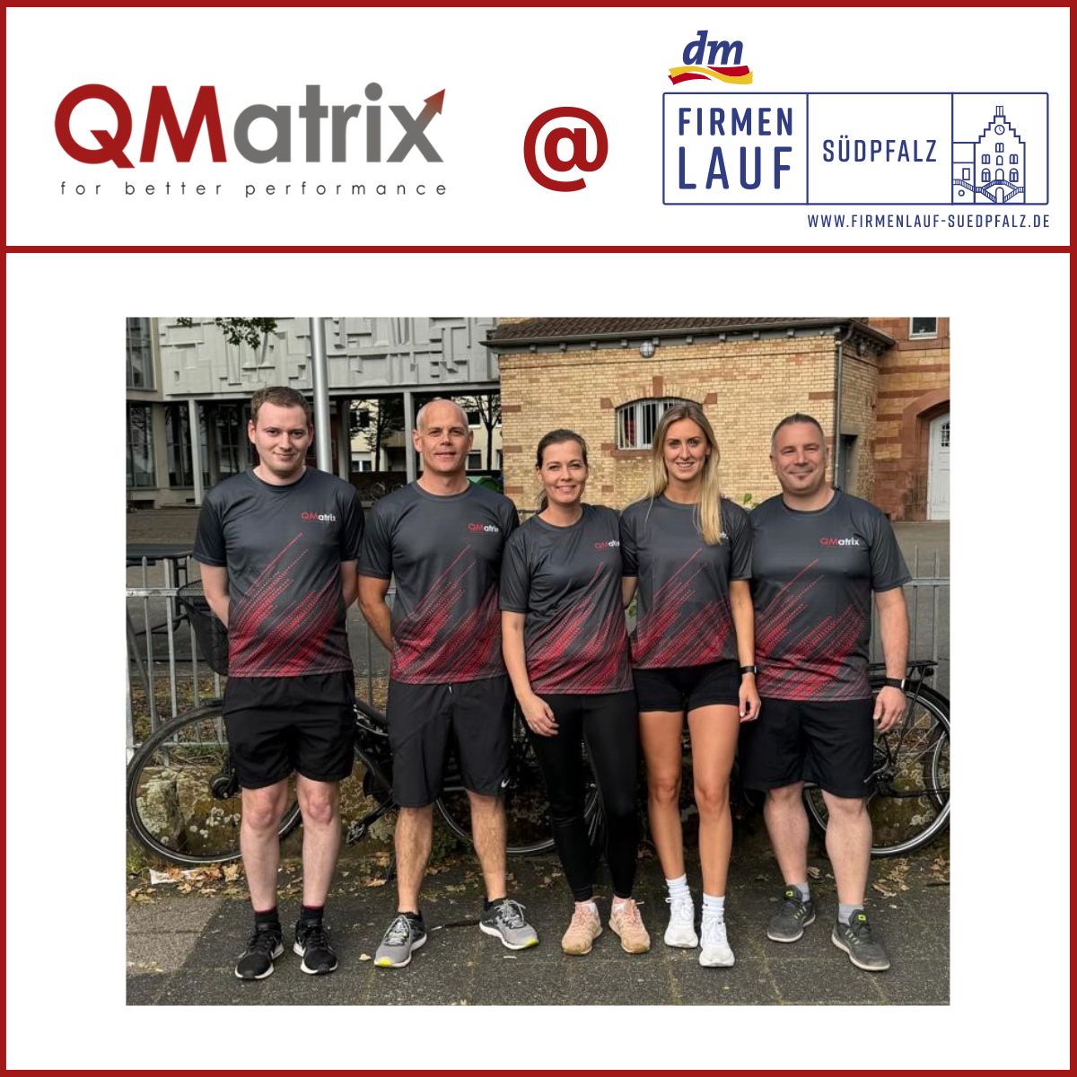 16th May 2024: QMatrix is running at Firmenlauf Südpfalz: QMatrix GmbH